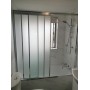 Australia Custom Made Framed Wall to Wall Shower Screen (1000-1100)W*1900H